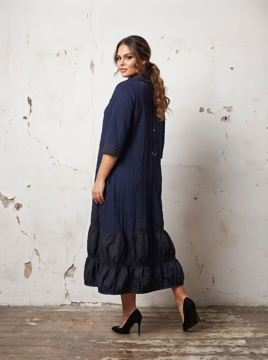 Rochie elegantă cu design sofisticat pentru mărimi mari