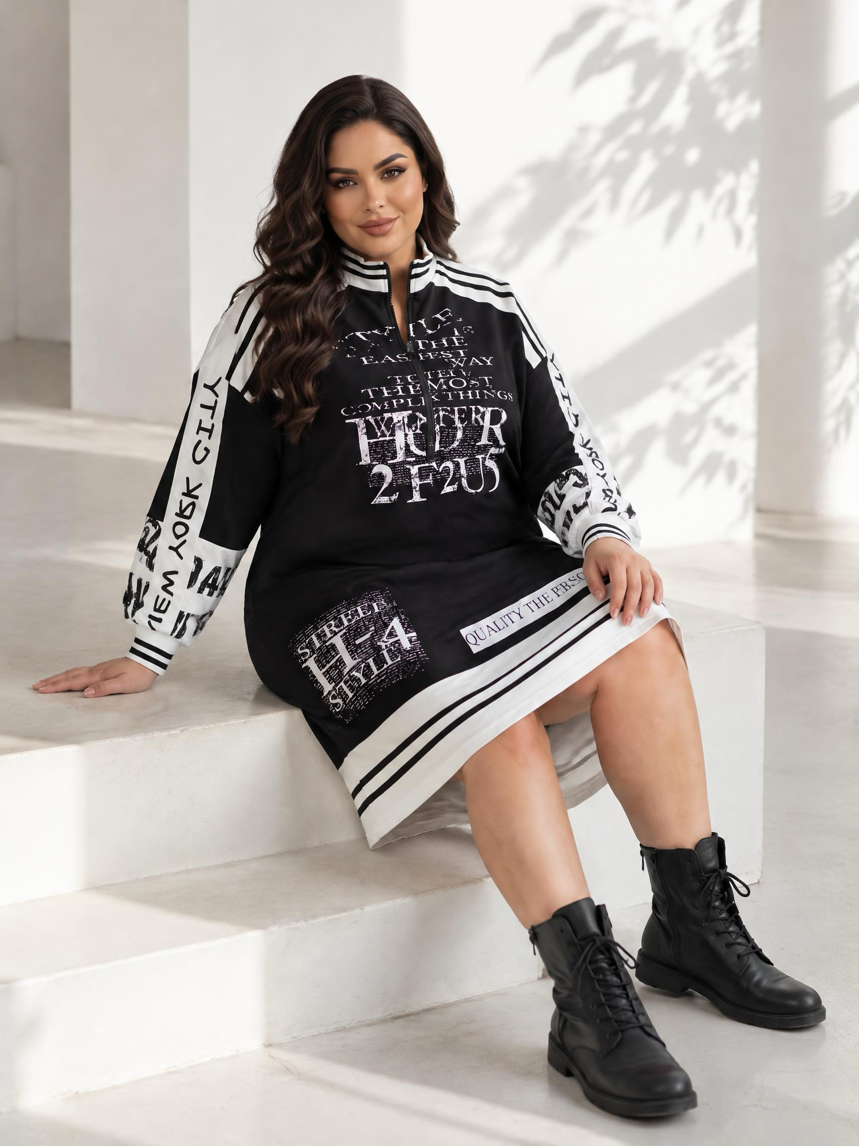 Rochie sport de tip boutique cu lungime medie
