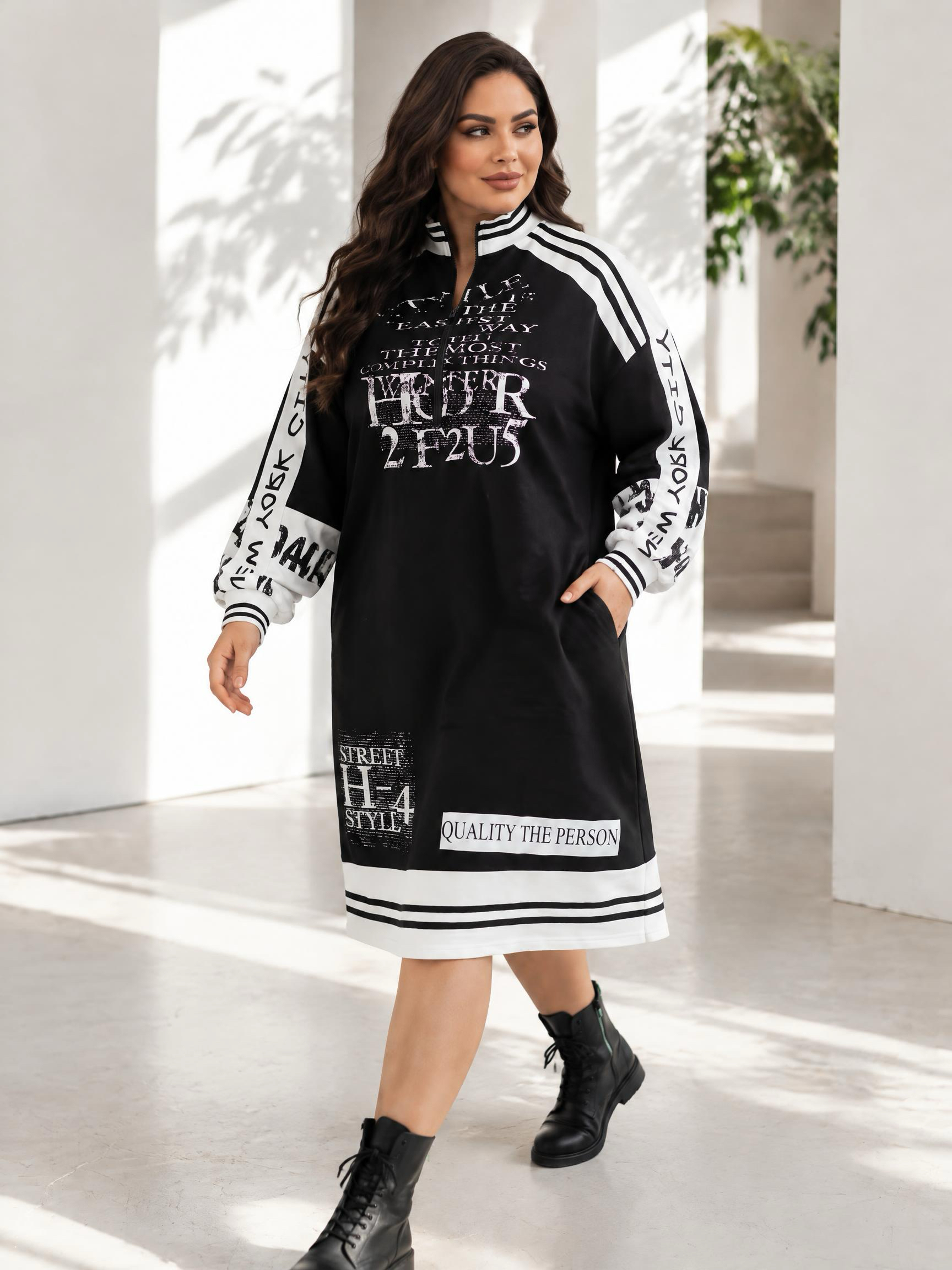 Rochie sport de tip boutique cu lungime medie