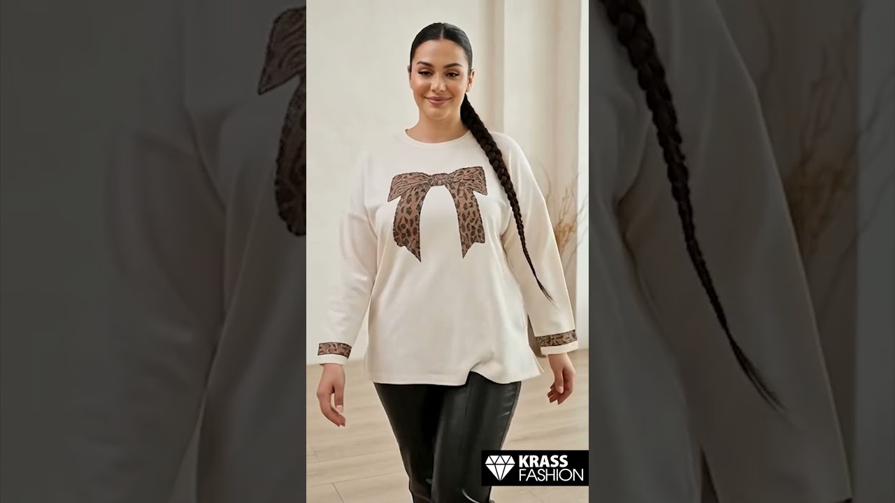 Tunică elegantă albă cu fundiță decorativă