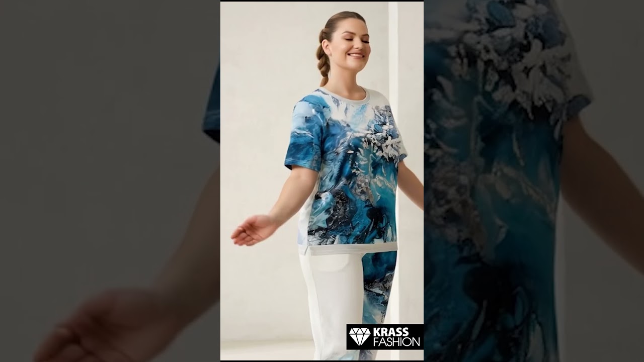 Set de design de primăvară în nuanțe de albastru