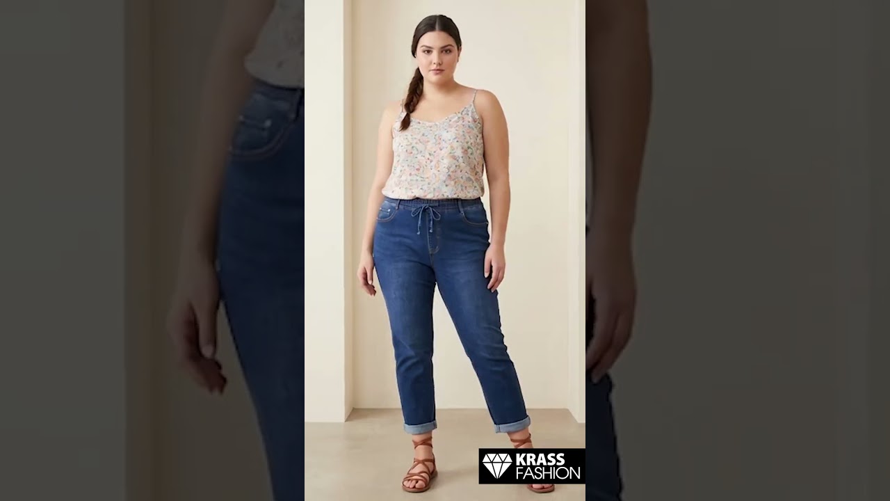 Blugi elastici cu design modern și aspect actual