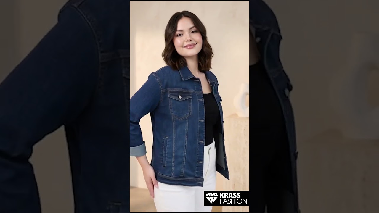 Jachetă din denim culoare albastru închis cu croială modernă