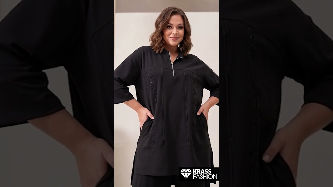 Compleu de designer negru cu croială deosebită