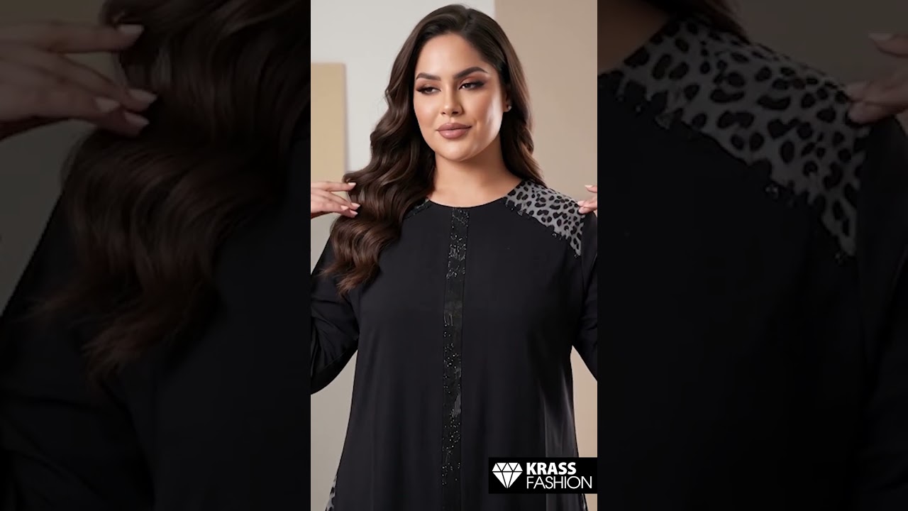 Rochie lungă luxoasă neagră cu accente leopard